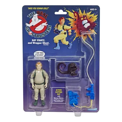 Ghostbusters Kenner Classics Ray Stantz and Wrapper Ghost Retro Action Figure Toy with Proton Pa