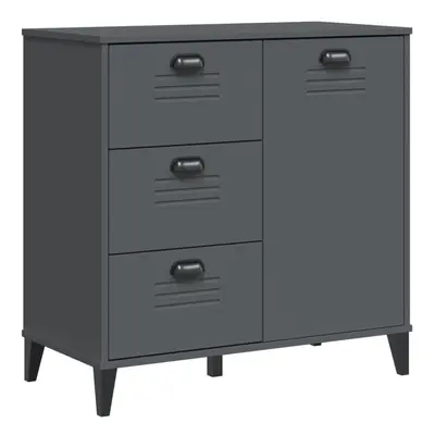 vidaXL Sideboard Storage Cupboard Highboard Anthracite Grey Engineered Wood