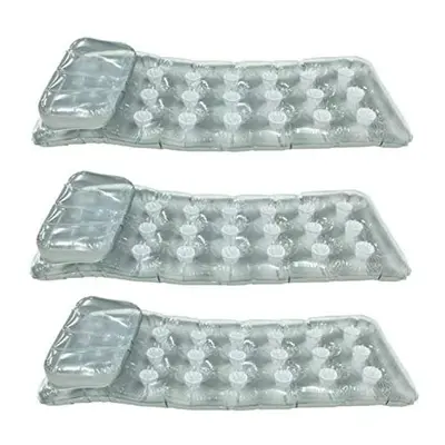 Intex 18-Pocket Mattress Suntanner Pool Lounger w/ Headrest (3 Pack) | 58894EP