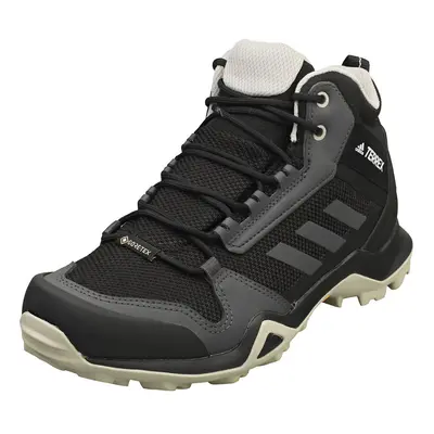 (5.5) adidas Terrex Ax3 Mid Gore-tex Womens Casual Trainers in Black