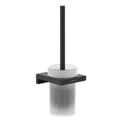 hansgrohe AddStoris Wall Mounted Toilet Brush Holder Matt Black