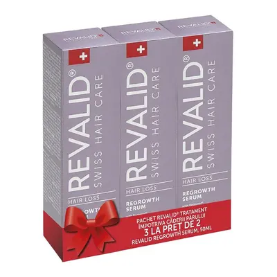 REVALID ml x3 REGROWTH SERUM for HAIR LOSS