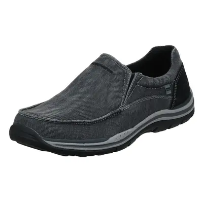 Skechers USA Men's Expected Avillo Relaxed-Fit Slip-On Loafer,Black,8 Medium US