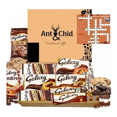 Galaxy Chocolate Gift Set Hamper-Galaxy Chocolate Bars,Galaxy Chocolate Cookie Crumble,Galaxy Sa