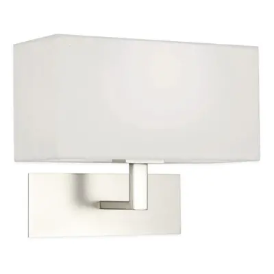 Park Lane Matt Nickel Wall Light E14/SES