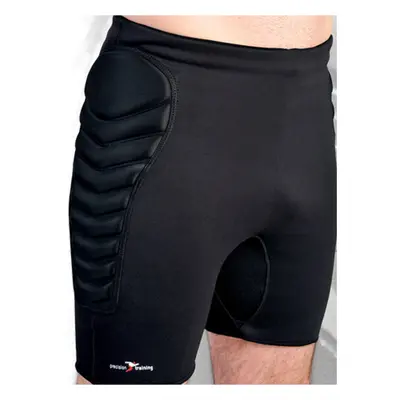 Adult MEDIUM Padded Goal-Keeping Baselayer Shorts - EVA Hip & Thigh Keeper GK