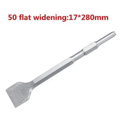 (40 flat widening:17X280mm) 17mm SDS Plus Chisel Flat/Point/U Type For Electric Hammer Drill Jac