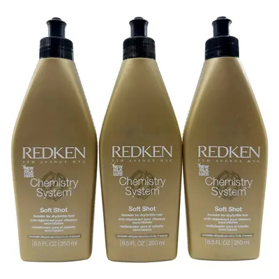 Redken Chemistry System Soft Shot Booster for Dry & Brittle Hair 8.5 OZ Set of