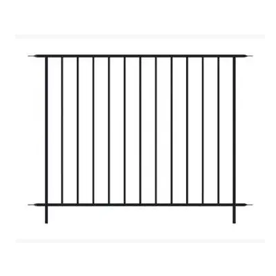 Abbey Road Fence Section Black 92x122 cm