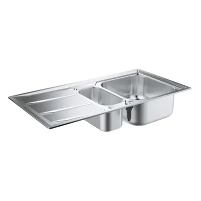 Grohe 31566SD0 K400 Sink bowl w/drainer rev