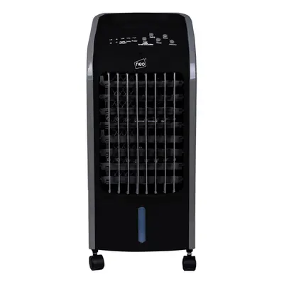 Neo 4L Black 80W Oscillating Portable Cooler Fan with Remote Control