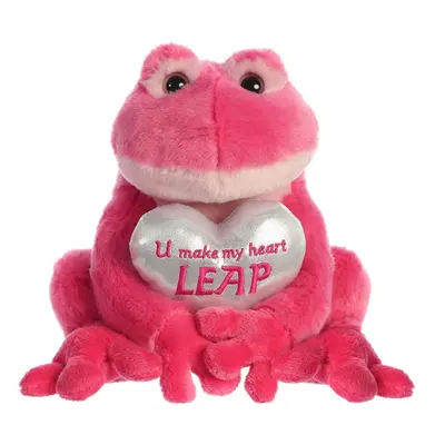 Aurora - Valentine Items - 9" U Make My Heart Leap Frog