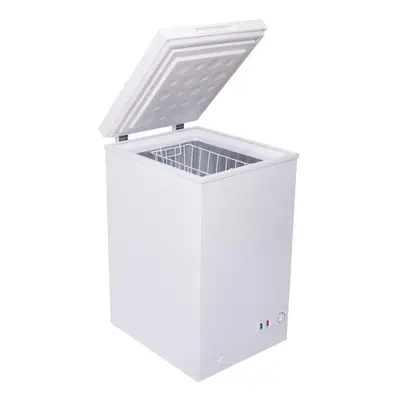 SIA CHF100W 48cm Freestanding Slimline Compact White Chest Freezer