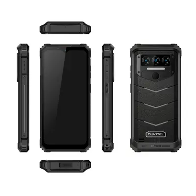 (black) Oukitel WP38 Rugged Smartphone 6GB+128GB