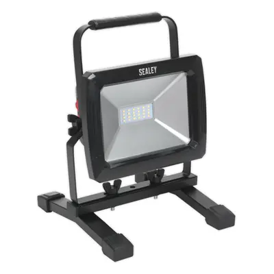 Rechargeable Portable Floodlight - 20W SMD LED - Aluminium Housing - Lumen