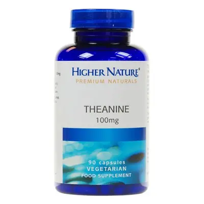 Higher Nature Theanine 100mg Capsules