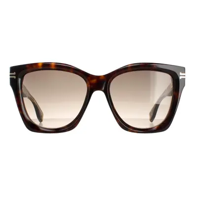 Marc Jacobs Sunglasses MJ 1000/S KRZ HA Havana Crystal Brown Gradient