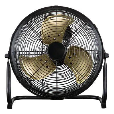 Russell Hobbs Floor Fan High Velocity Brushed Gold Speed RHGF1221BG