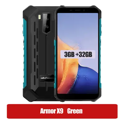 (Green) Ulefone Armor X9 /X9 Pro Rugged Smartphone 4G LTE