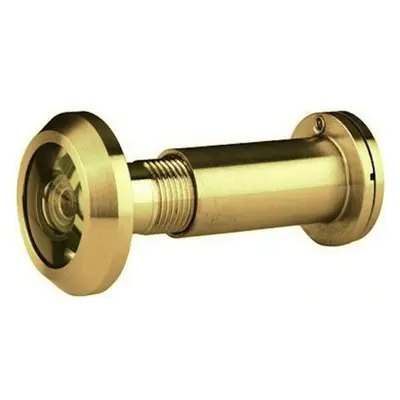 External Door Peephole Crystal Lens Degree Viewing Angle Stainless Brass