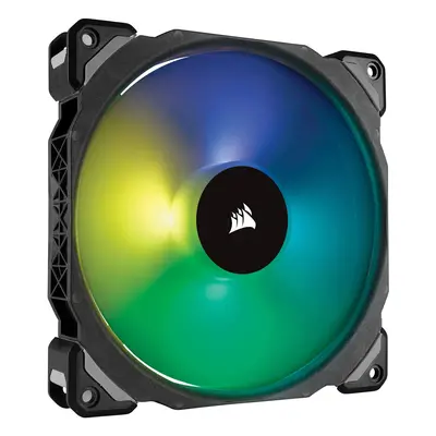 Corsair mm Premium Magnetic Levitation RGB LED Fan - Black