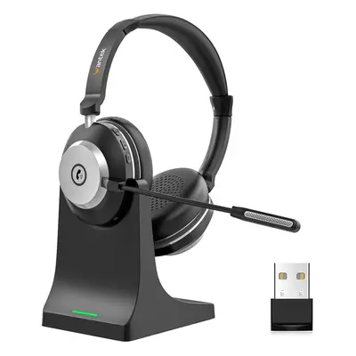 (88BT-S3) Wireless Headset with Microphone for PC Bluetooth Headset with Noise Cancelling Microp