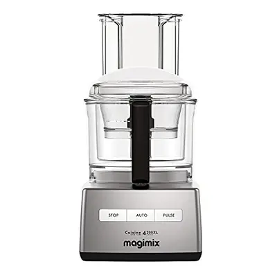 Magimix 4200XL Compact Food Processor & Blender | ABS & BPA-Free Bowls | 3L Capacity | Quiet & P