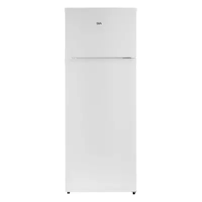 SIA 210L Tall Top Mount Fridge Freezer in White - STM14355WE