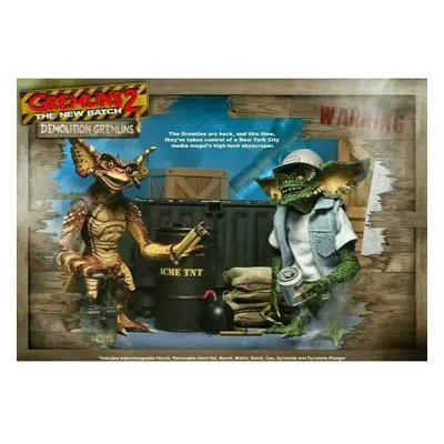 NECA Gremlins Demolition Scene Pack 6" Action Figure Set