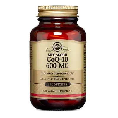 Solgar CoQ10 600mg Dietary Supplement 30's Softgels Cellular Energy Production Maintain Cardiova