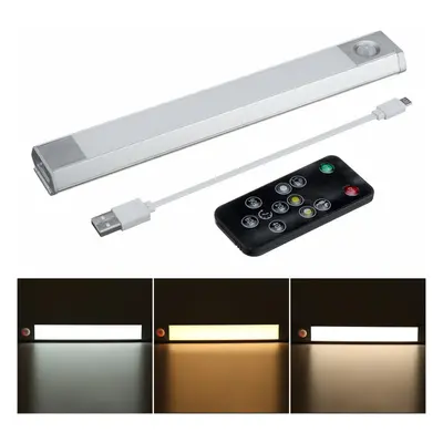 60 LED USB Rechargeable Motion Sensor Closet Light Wireless Under Cabinet Lamp