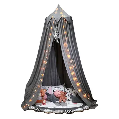 () Nordic Style Princess Kids Baby Bed Room Canopy Mosquito Net Curtain for Bedding Dome Tent