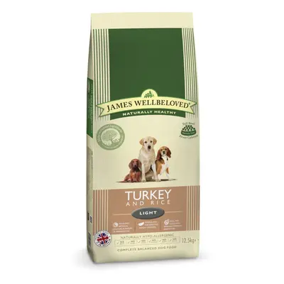 Jwb Adult Dog Light Turkey & Rice Kibble 12.5kg