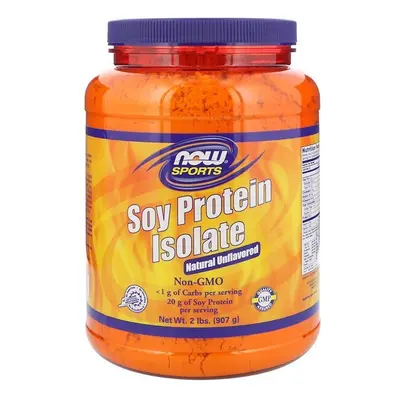 Now Foods, Sports, Soy Protein Isolate, Natural Unflavored, lbs (907 g)