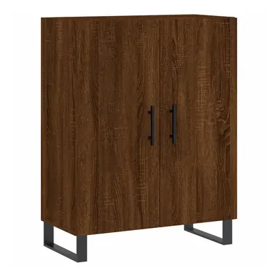 vidaXL Sideboard Hall Storage Side Cabinet Cupboard Brown Oak Engineered Wood