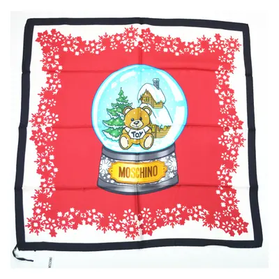 Moschino Snow Globe Scarf - Red