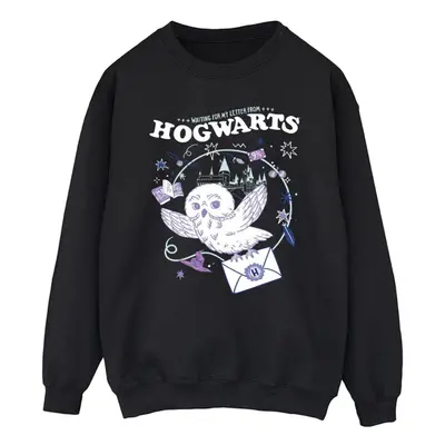 (5XL, Black) Harry Potter Mens Owl Letter From Hogwarts Sweatshirt