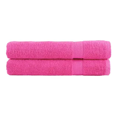 (pink, x cm) vidaXL Premium Sauna Towels Absorbent Bath Towel pcs Grey 600gsm 100% Cotton