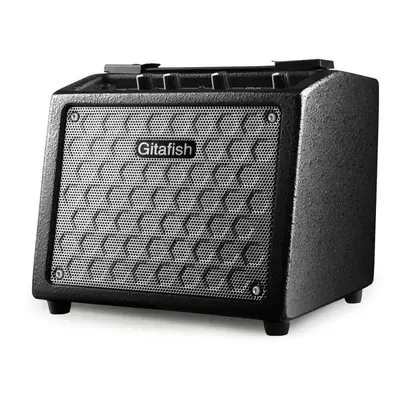 10W Portable Guitar Amplifier Guitar Speaker Built-in Rechargeable Battery with Drum Machine Sup