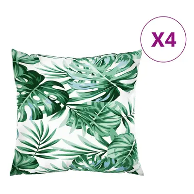 vidaXL Sofa Cushions Chair Cushion Seat Cushion pcs Leaf Pattern Fabric