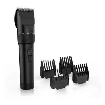 USB Ceramic R-Blade Hair Clipper Trimmer Rechargeable Razor Silent Motor