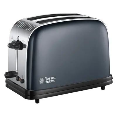 Russell Hobbs Stainless Steel Slice Toaster, Grey