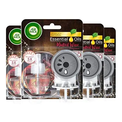 Airwick Electrical Plug In Kit Mulled Wine Scent, kits: Gadgets + Refills X ml