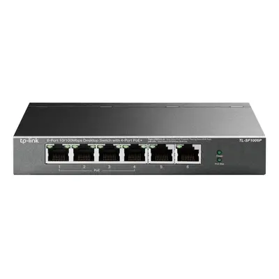 TP-LINK - Port Fast Ethernet Desktop Switch with PoE+