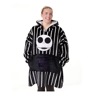 Disney The Nightmare Before Christmas Blanket Hoodie (Unisex Black)