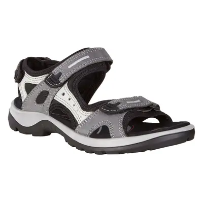 (4.5 UK (37EU), Titanium) Ecco Womens Offroad Yucatan Outdoor Trail Walking Hiking Sandals Shoes