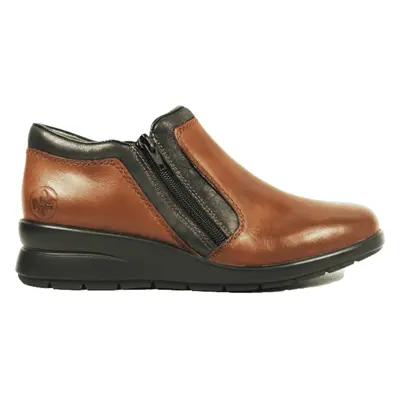 (6 (Adults')) L4883-24 | Muskat Brown Leather | Women's Ankle Boots