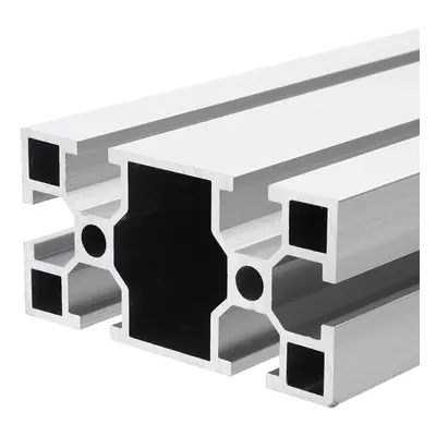 (300mm) 300-1000mm T Slot Aluminum Extrusions 40x80x2mm Aluminum Profiles Extrusions Frame for F