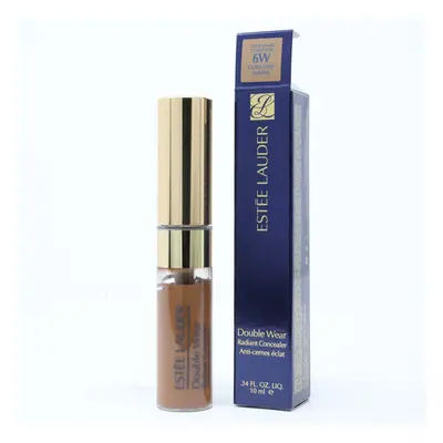 (6W Extra Deep (Warm)) Estee Lauder Double Wear Radiant Concealer 0.34oz/10ml New With Box