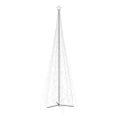 vidaXL Christmas Cone Tree Warm White LEDs 230x800 cm Xmas Tree Light